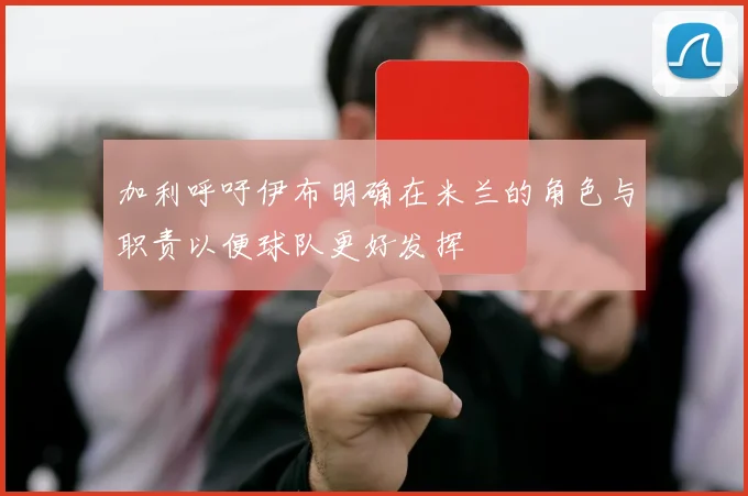 加利呼吁伊布明确在米兰的角色与职责以便球队更好发挥